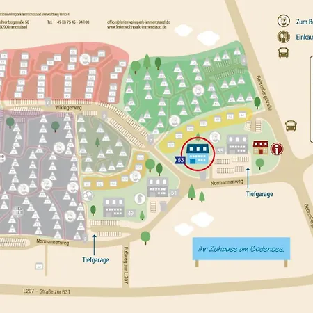 Appartement Ferienwohnpark Ein-zimmer-apartment 53 20 Immenstaad am Bodensee